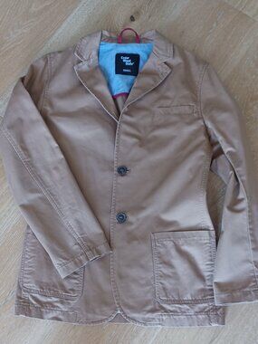 100% cotton teen jacket caramel colour